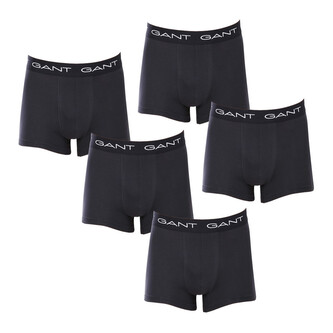 5PACK pánské boxerky Gant černé (900015003-005) M 5PACK pánské boxerky Gant černé (900015003-005) M