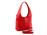 Kabelka / taška 35x28 cm - 1 ks - 3 červená