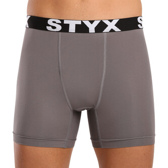 Pánské funkční boxerky Styx tmavě šedé (W1063) M