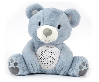 MILLY MALLY Zabawka pluszowa z projektorem Milly Bear Blue