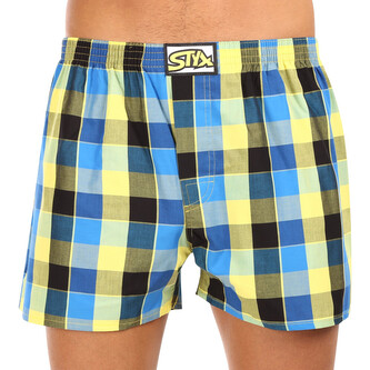 Pánské trenky Styx klasická guma nadrozměr vícebarevné (E1015) 4XL