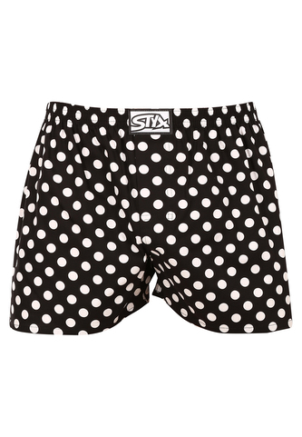 Pánské trenky Styx art klasická guma nadrozměr puntíky (E1650) 4XL