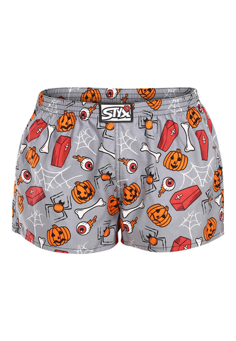 Dámské trenky Styx art klasická guma Halloween rakve (K1752) XXL
