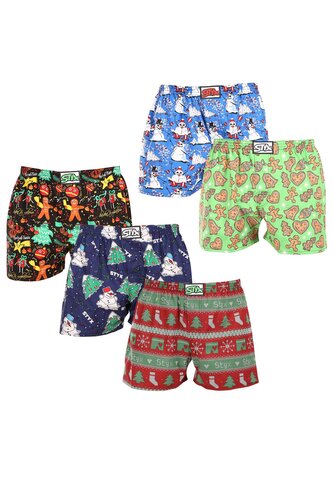 5PACK pánské trenky Styx art klasická guma vícebarevné (5A1408134) L 5PACK pánské trenky Styx art klasická guma vícebarevné (5A1408134) L