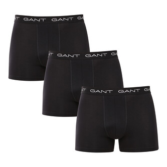 3PACK pánské boxerky Gant černé (900023004-005) XXL