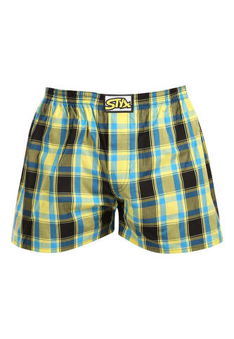 Pánské trenky Styx klasická guma vícebarevné (A1033) M