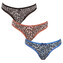 3PACK dámská tanga Fine woman vícebarevná (808-A) L