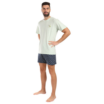 Pánské pyžamo Gino vícebarevné (79166-LGZDZM) XL