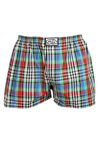 Pánské trenky Styx klasická guma vícebarevné (A1036) XL