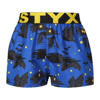 Dětské trenky Styx art sportovní guma netopýr (BJ1759) 6-8 let