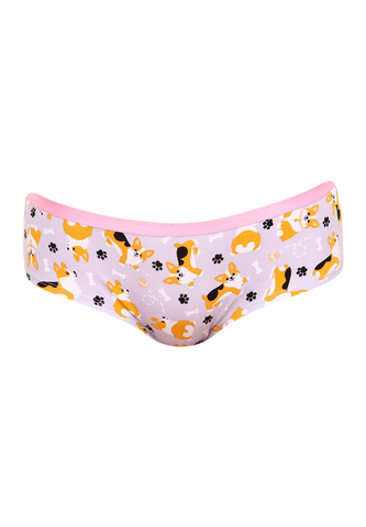 Veselé dámské kalhotky Dedoles Pes Corgi (D-W-UN-HB-C-C-241) XL