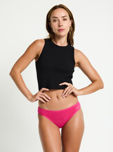 Menstruační kalhotky Modibodi Basic Mid-Rise Brief Moderate-Heavy Fandango Pink (MODI4110FP) 5XL