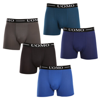 5PACK pánské boxerky Gianvaglia vícebarevné (GVG-7501) M