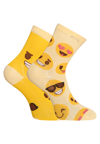 Veselé dětské ponožky Dedoles Smajlíci (GMKS085) 23/26