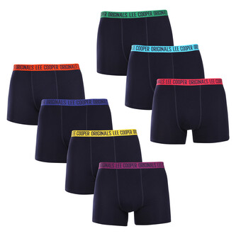 7PACK pánské boxerky Lee Cooper tmavě modré (PO41016) M