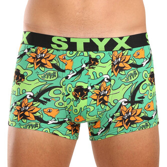 Pánské boxerky Styx art sportovní guma nadrozměr tropic (R1557) 4XL