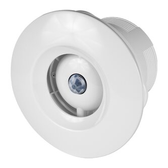 Stropní odtahový ventilátor s pohybovým čidlem (SOVP) Ø 100 mm bílá
