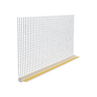 Okenní profily pro zateplovací systémy s tkaninou 6 x 100 mm, délka 1,6 m 1,6 m 2 m 2,4 m 2,5 m