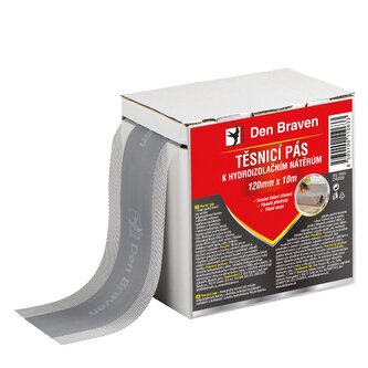 Těsnicí pás Profi 120 mm, délka 5 m 5 m šedá