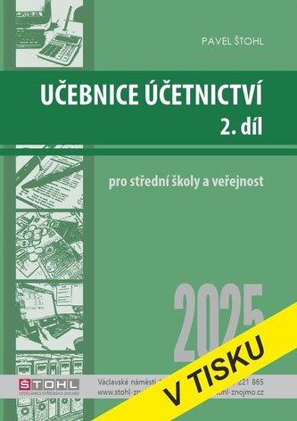 Učebnice Účetnictví II. díl 2025