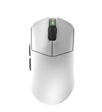 COUGAR herní myš bezdrátová/drátová REVENGER PRO 4K WHITE, čip PixArt 3395, 26000dpi, 650 IPS, 55g