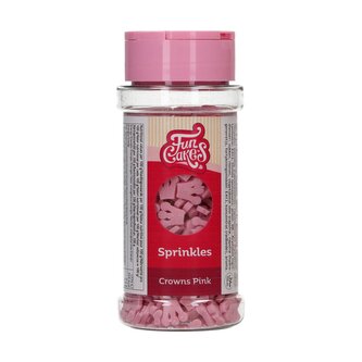 Funcakes cukrové zdobení růžové korunky 45g