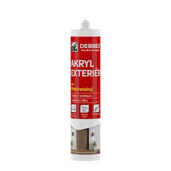 Akryl EXTERIÉR 600 ml salám šedá