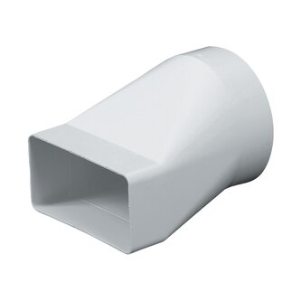Článek přechodový Ø 100 mm, 110 × 55 mm bílá