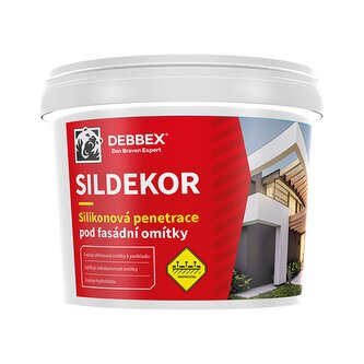 Silikonová penetrace pod fasádní omítky 10 l kanystr bílá