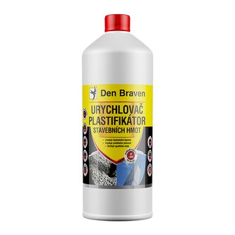 Urychlovač a plastifikátor stavebních hmot 5 l kanystr nažloutlá