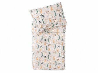 Povlečení 140x100 a 40x60 cm Jungle Jumbo