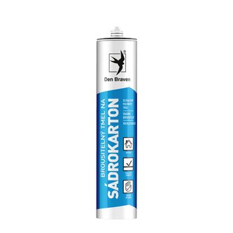 Brousitelný tmel na sádrokartony 280 ml kartuše bílá