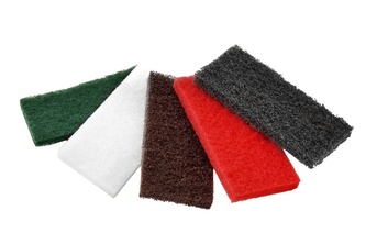 - Pad úklidový ruční - modrý 250 x 115 x 25 mm