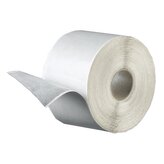 Pás FLEECEBAND (butylový pás s textilií) 100 mm × 1,5 mm, délka 15 m 15 m bílá textilie