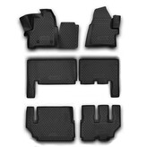 Gumové autokoberce Ford Tourneo Custom 2012-2018 (9 míst)