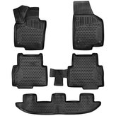 Gumové autokoberce VW Sharan 2010-2022 (7 míst)