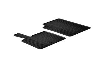 Gumové autokoberce Smart Fortwo 2007-2014