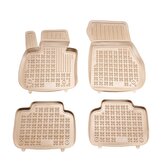 Gumové autokoberce BMW X1 2015-2022 (F48, béžové)