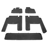 Gumové autokoberce Chrysler Voyager 2008-2016 (7 míst)