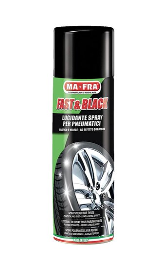 Čistič a oživovač gumy a pneumatik Mafra Fast & Black (500ml) Čistič a oživovač gumy a pneumatik Mafra Fast & Black (500ml)