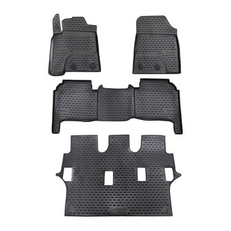 Gumové autokoberce Toyota Land Cruiser 200 2012-2021 (7 míst) Gumové autokoberce Toyota Land Cruiser 200 2012-2021 (7 míst)