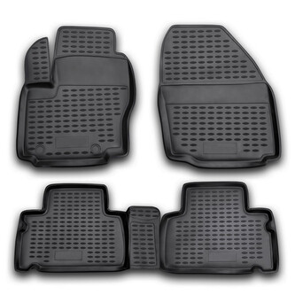 Gumové autokoberce Ford S-Max 2006-2015 (oválné fixace, rozteč fixací 25,5cm) Gumové autokoberce Ford S-Max 2006-2015 (oválné fixace, rozteč fixací 25,5cm)