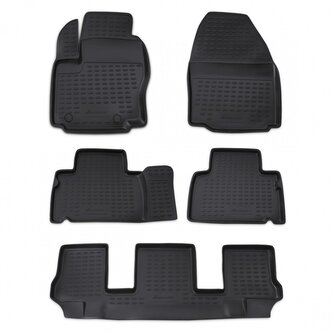 Gumové autokoberce Ford Galaxy 2006-2015 (7 míst, kulaté fixace) Gumové autokoberce Ford Galaxy 2006-2015 (7 míst, kulaté fixace)