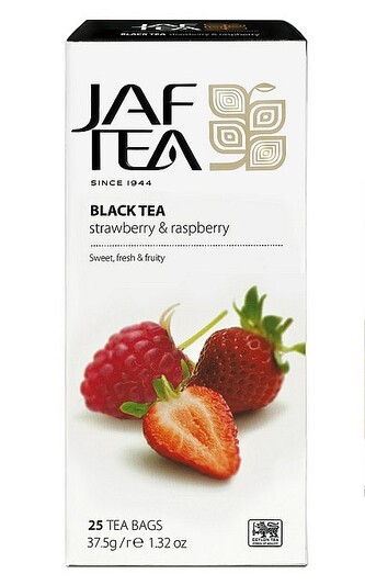 JAFTEA-  Black Strawberry & Raspberry nepřebal 25x1,5g JAFTEA-  Black Strawberry & Raspberry nepřebal 25x1,5g
