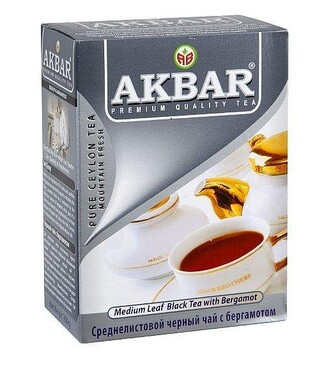AKBAR Premium Earl Grey papír 100g