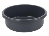 PLASTOVÁ KULATÁ MÍSA 46CM 20L SVĚTLE ŠEDÁ -BEN