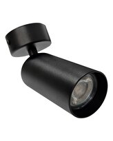 Q-01AD Stropní bodové světlo 1xGU10 černé QTEC