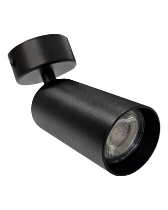 Q-01AD Stropní bodové světlo 1xGU10 černé QTEC