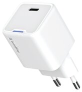 COLORWAY 1x USB-C/ síťová nabíječka/ GaN/ PD/ PPS/ 25W/ Bílá
