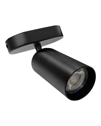 Q-02AD Stropní bodové světlo 1xGU10 černé QTEC